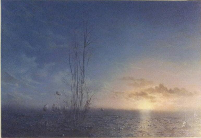 Crepuscule de verre. - Creastrof - Cliquer pour afficher en grand