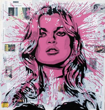 Cover girl (mr. Brainwash copy) - Stanislav Belovski