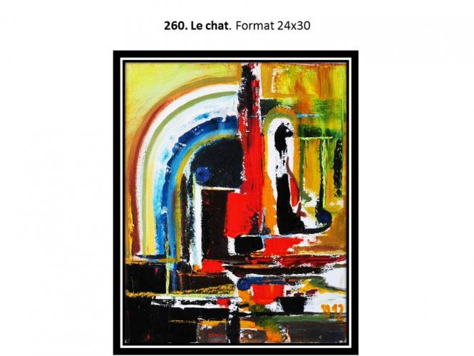 Le chat - Serge Dumez - Click to enlarge