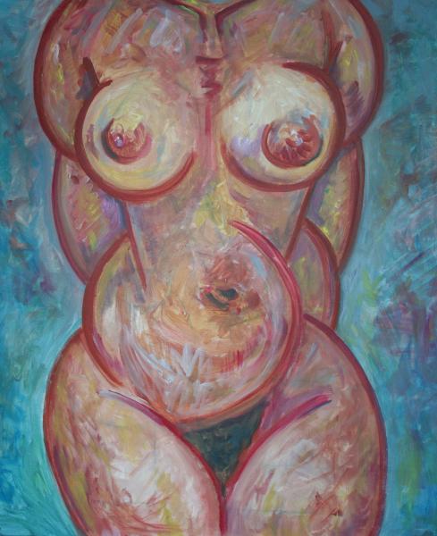 Femme tronc - Michel Glineur