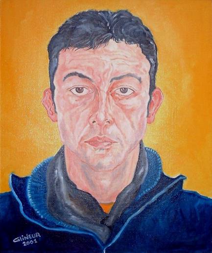 Autoportrait jaune - Michel Glineur