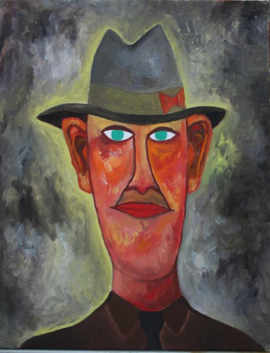 L'homme au chapeau - Michel Glineur