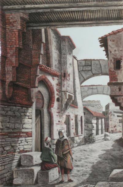 Rue ancienne de la Casbah- Constantine 1837) - Samir Saadi