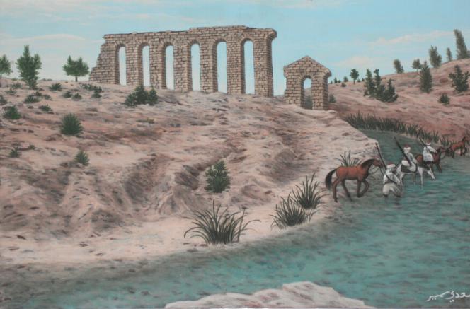 Aqueduc romain-Constantine  1836 - Samir Saadi - Click to enlarge