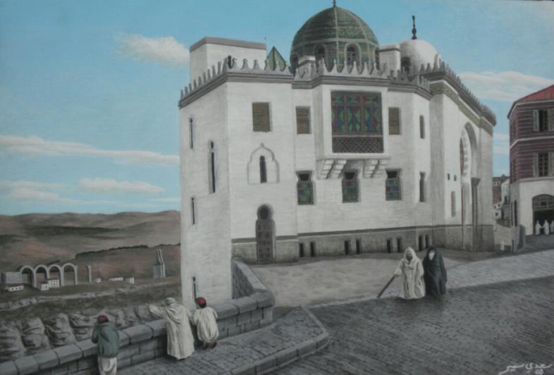 La Medersa de Constantine 1909 - Algerie - Samir Saadi - Click to enlarge