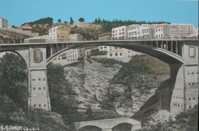 Pont El Kantara actuel Constantine   ALGERIE - Samir Saadi - Click to enlarge