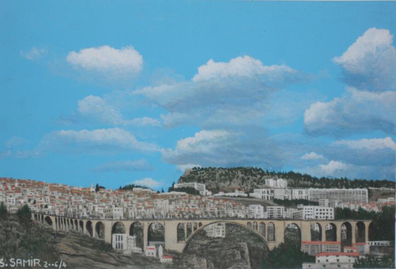 Vieille ville et pont Sidi Rached-Constantine - Samir Saadi - Click to enlarge