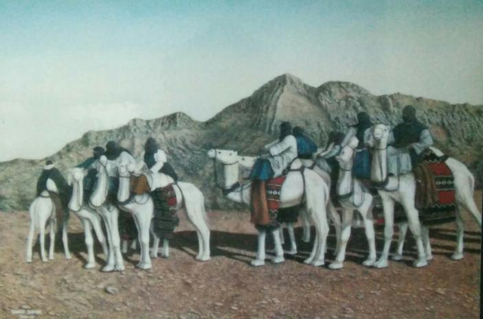 GROUPE DE TOUAREGS Algérie - Samir Saadi - Click to enlarge