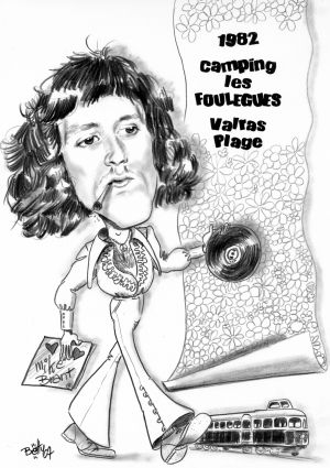 Années 1970 Pattes d'Eph Caricatures Betty - Betty