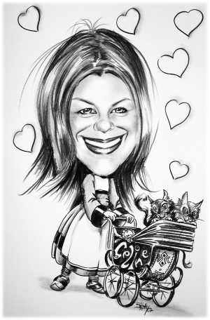 Bretonne Caricature Betty - Betty
