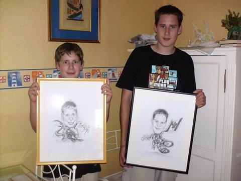 Deux enfants heureux! - Betty