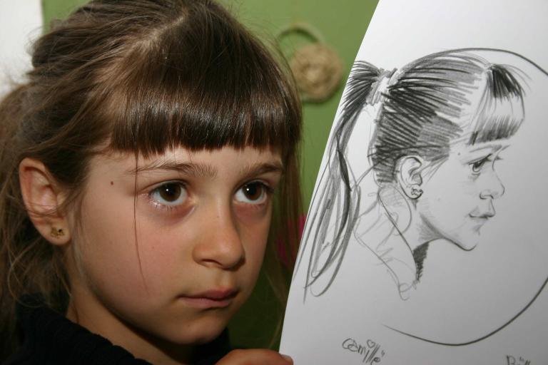 Caricature Enfant - Betty - Cliquer pour afficher en grand