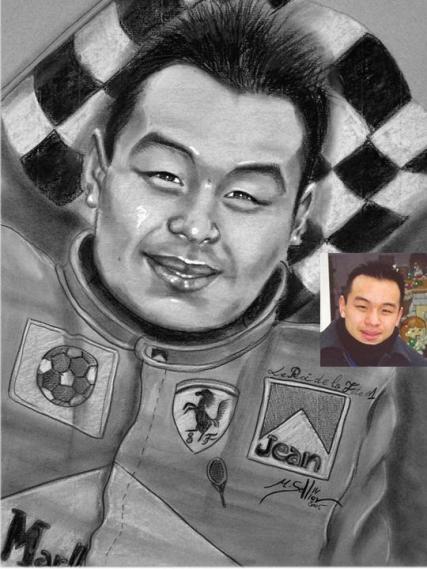 Caricature en Formule 1 - Betty