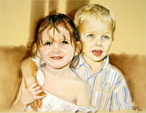 Portrait couleurs enfant - Betty - Click to enlarge