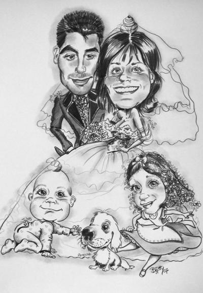 Caricaturiste Féminine Betty - Betty