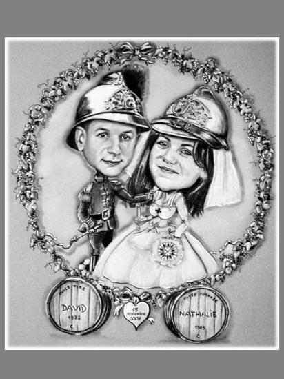 Caricature du Cognaçais - Betty