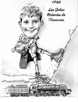 Colonies de Vacances - Caricatures Betty - Betty