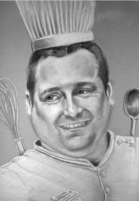 Caricature  Cuisinier d'Amour... - Betty