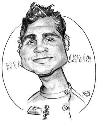 Caricature Chirurgien Dentiste - Betty