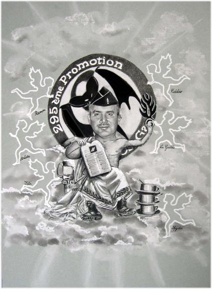 Caricature d'un Dieu Gendarme - Betty