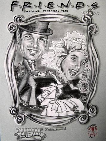 Portrait-Couple : Les mariés de FRIENDS ! - Betty