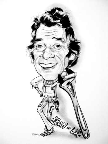 Caricature Garagiste - Betty