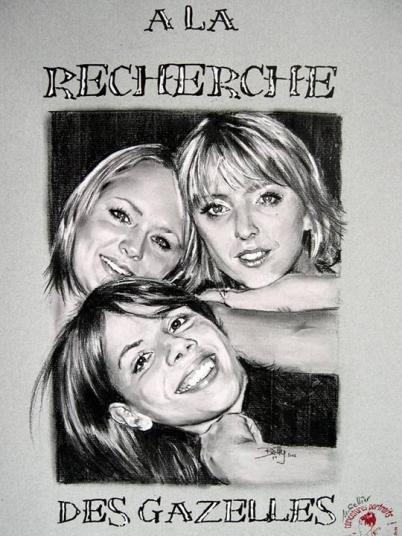 Caricatures Infirmières Friends - Betty