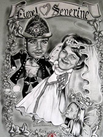 Pompier Mariage - Betty