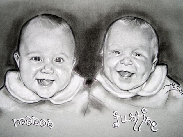 Portraits Enfants : Les Jumelles - Betty - Click to enlarge