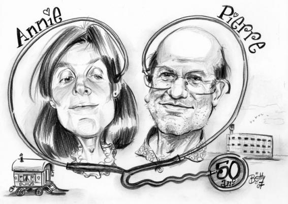 Médecins caricatures médicaments - Betty