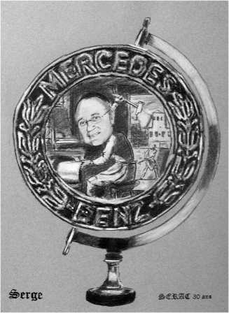 Mercedes Benz - Caricature - Betty