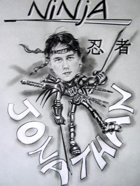 NINJA Caricature - Betty - Betty
