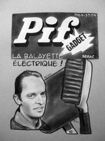 Pif Gadget - dessin humoristique - Betty