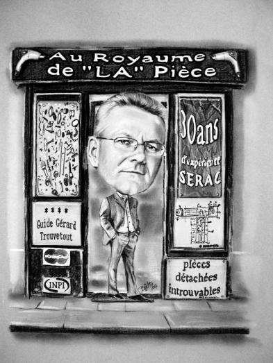 Quincaillerie Caricatures - Betty caricaturiste - Betty