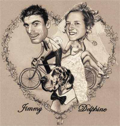 Mariage en Tandem - Faire-Part - Betty