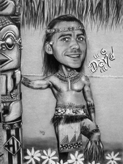 Danseur Tahitien - TIKI Tahiti - Betty