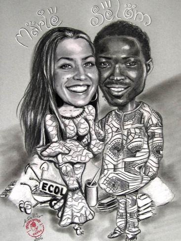 Mariés du Togo et de France - Betty