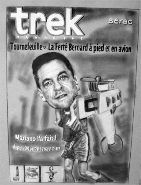 Trecking Trekking Caricatures - Betty