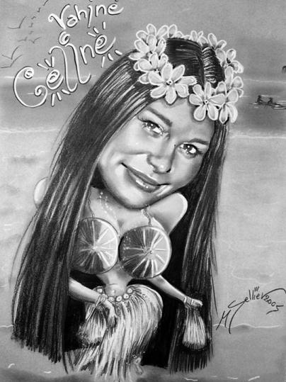 Vahine mariée - Betty
