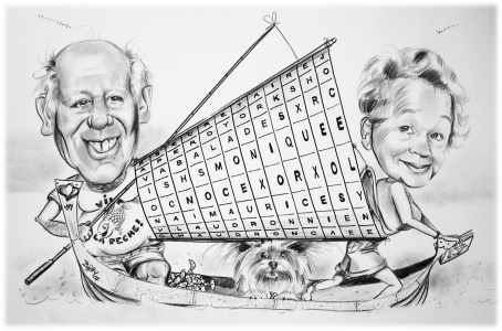 York aux Noces d'Or - Betty caricaturiste - Betty