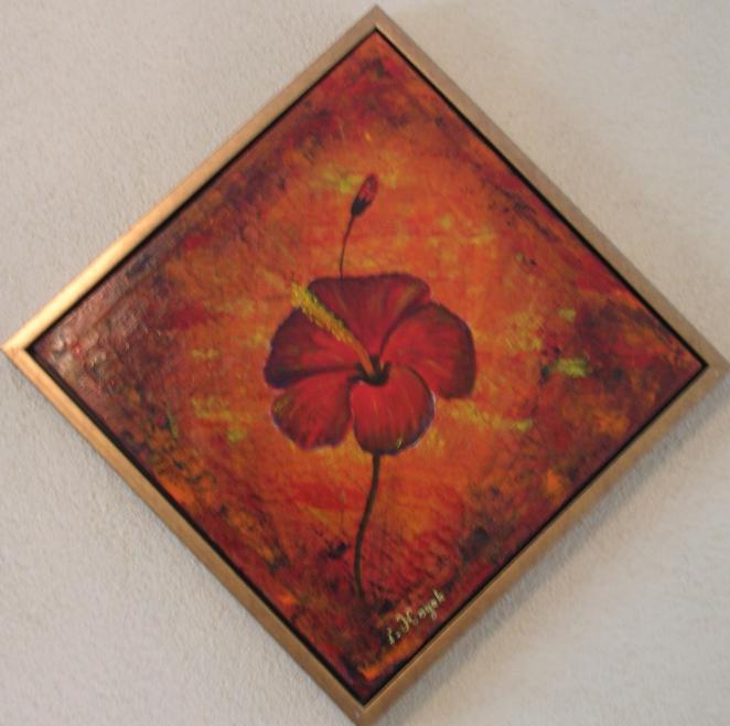 Hibiscus solitaire - Isabelle Hayek - Click to enlarge