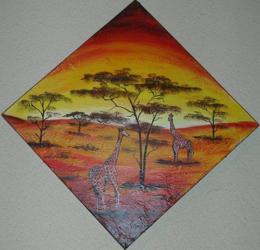Girafes - Isabelle Hayek