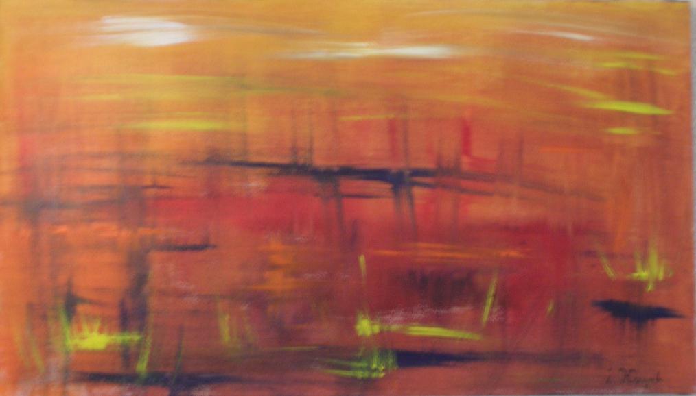 Brumes sur l'eau - Isabelle Hayek - Click to enlarge