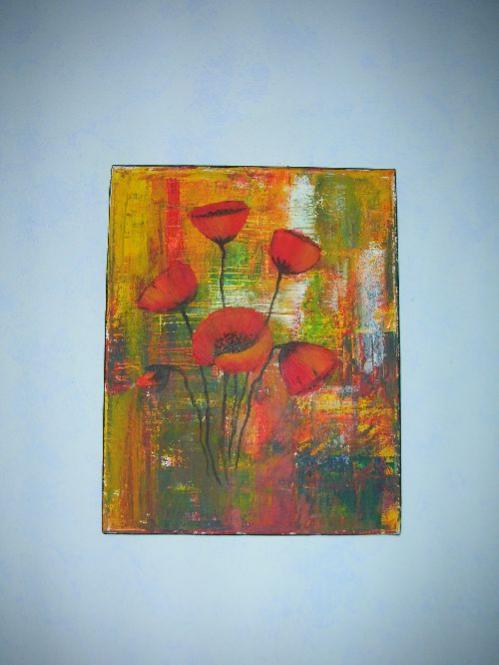 Bouquet de coquelicots - Isabelle Hayek