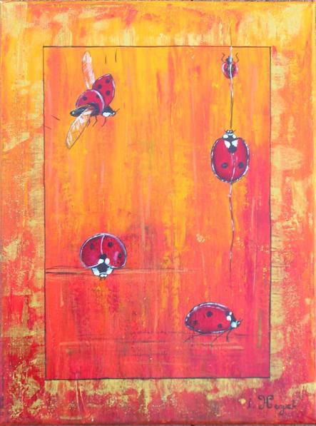 Coccinelles - Isabelle Hayek