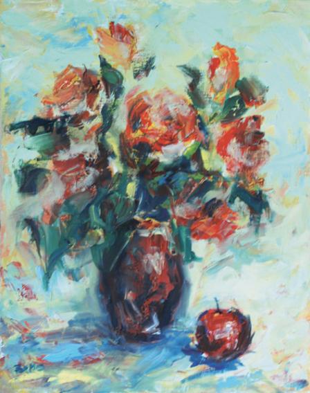 Bouquet in vase - Benjamin Znidarsic