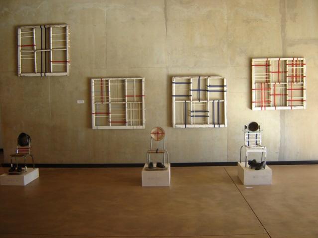 Windows Mondrian 1,2,3,4 - Sue Pam-Grant - Cliquer pour afficher en grand