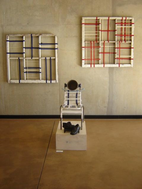 Windows Mondrian 2,3 - Sue Pam-Grant