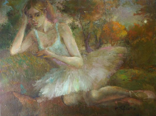 autumn moonlight nymph - Malcolm Tuffnell - Cliquer pour afficher en grand