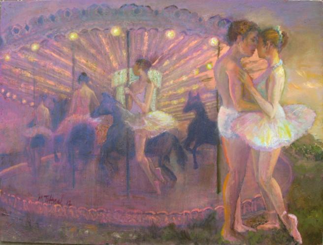 carousel kiss - Malcolm Tuffnell - Cliquer pour afficher en grand